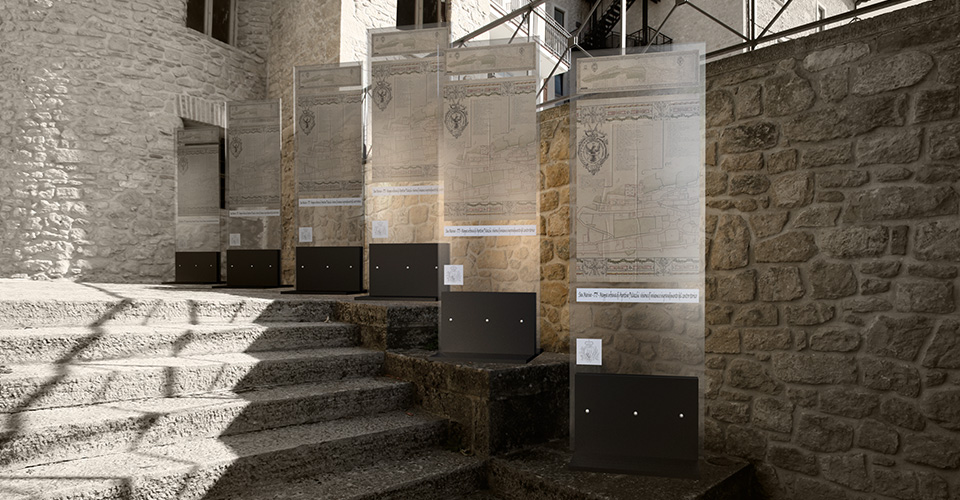 Cortile Palazzo Valloni